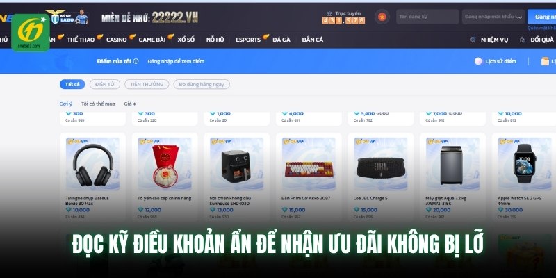 Đọc kỹ điều khoản ẩn để nhận ưu đãi không bị lỡ